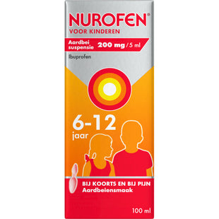 Nurofen Voor kinderen aardbei suspensie