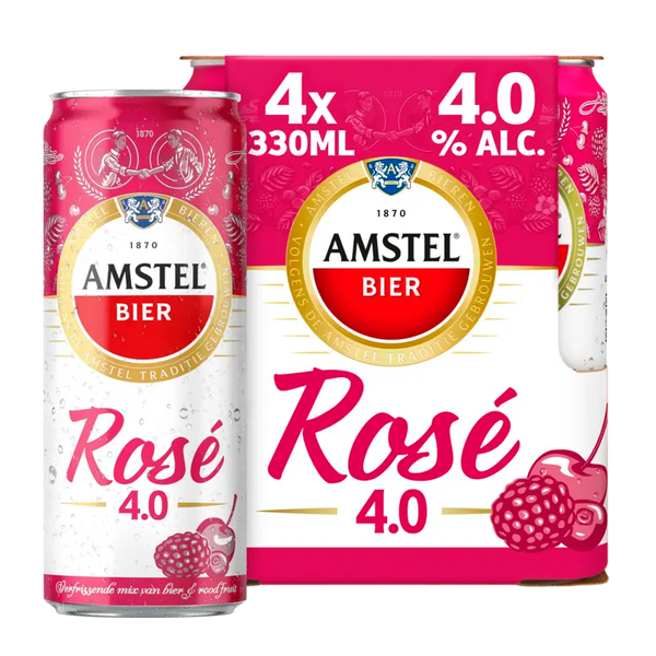 Amstel Rosé Beer 4-Pack
