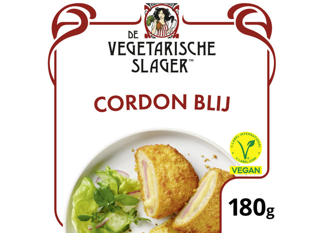 Vegetarische Slager Cordon blij