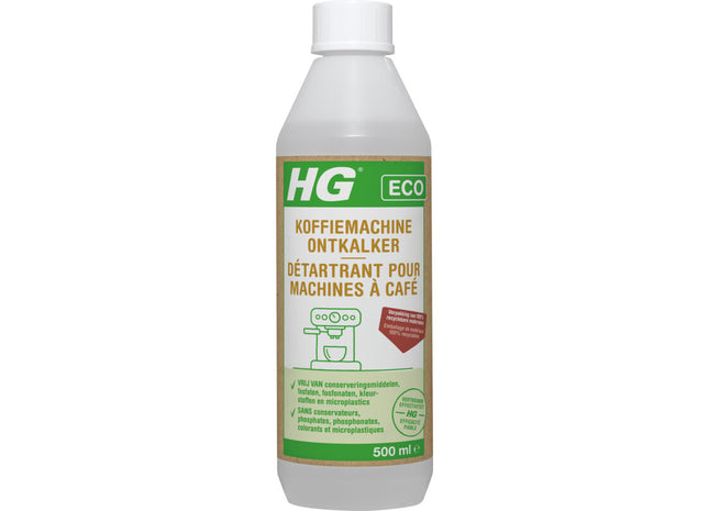 HG Eco koffiemachine ontkalker citroenzuur