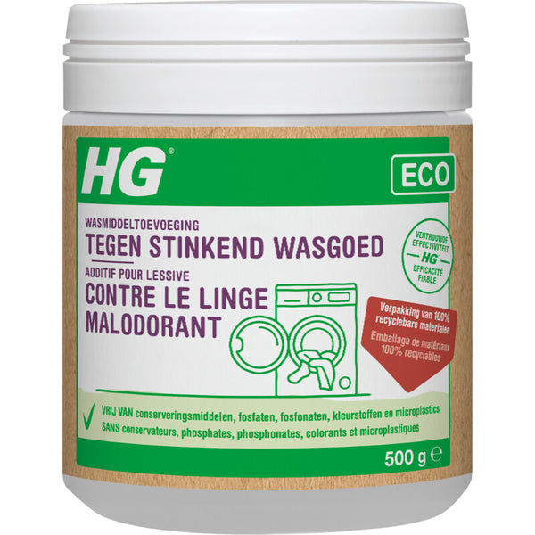 HG Eco tegen stinkend wasgoed