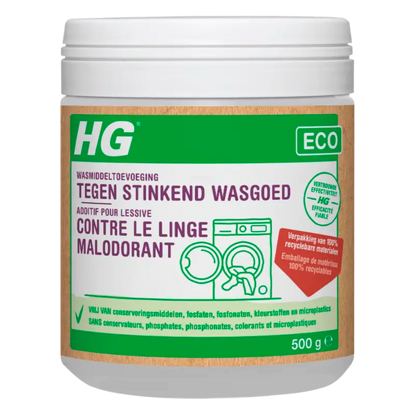 HG Eco tegen stinkend wasgoed