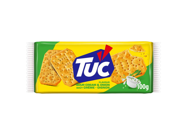 Tuc Sauerrahm und Zwiebeln