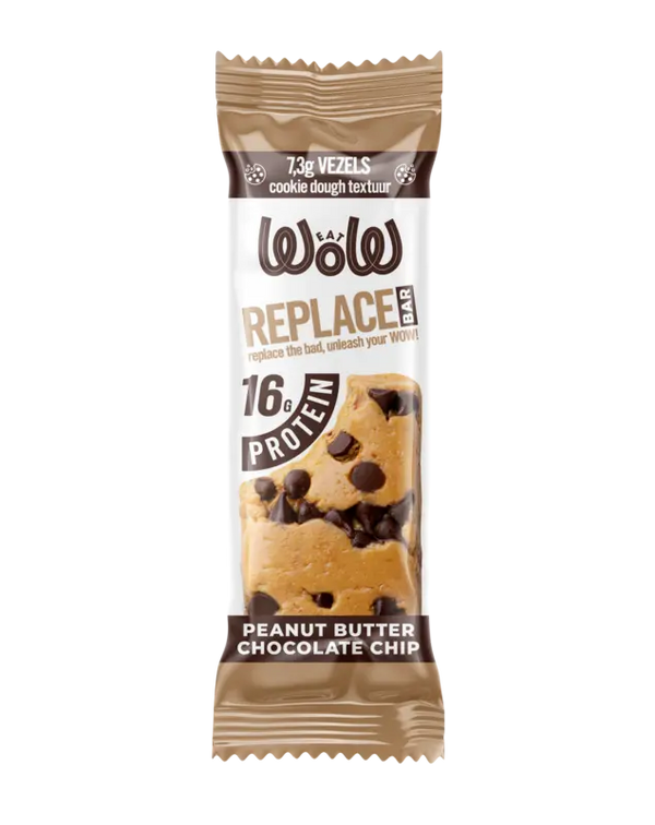 Eatwow Replace Bar Erdnussbutter Schokostückchen