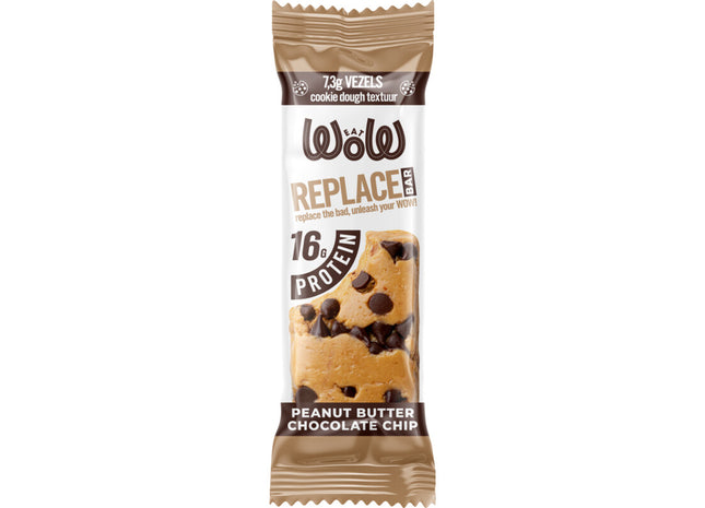 Eatwow Replace bar peanut butter chocolate chip