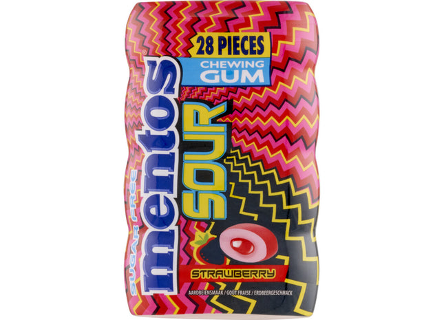 Mentos Gum Sour strawberry