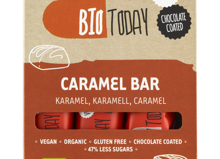 BioToday Vegan choco bar karamel