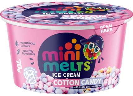 Mini Melts Ice cream balls cotton candy