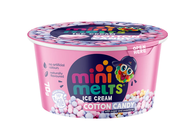 Mini Melts Ice cream balls cotton candy