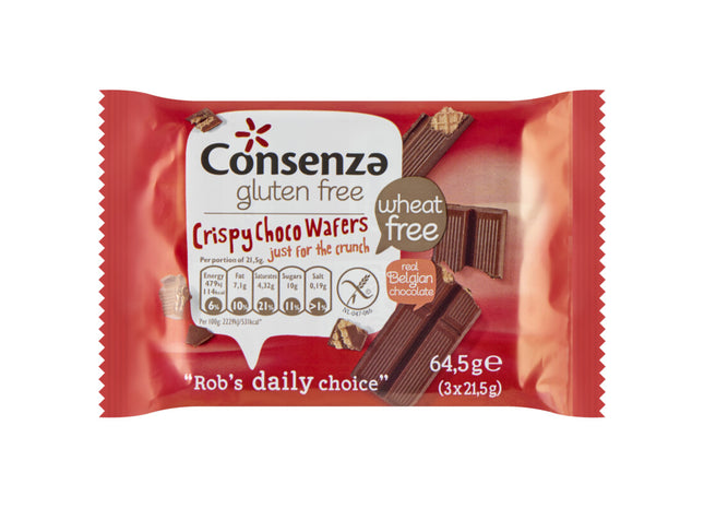 Consenza Crispy wafels glutenvrij