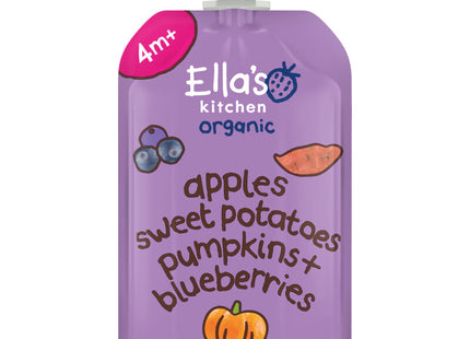 Ella's kitchen Biologische zoete aardappel, pompoen 4m+