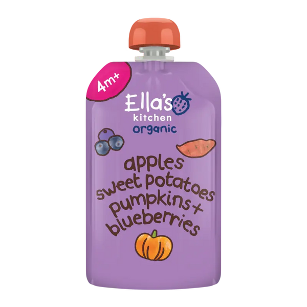 Ella's kitchen Biologische zoete aardappel, pompoen 4m+