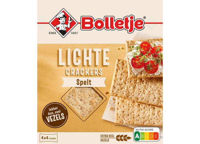 Bolletje Lichte crackers spelt