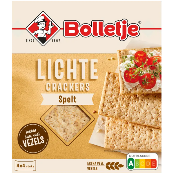Bolletje Lichte crackers spelt