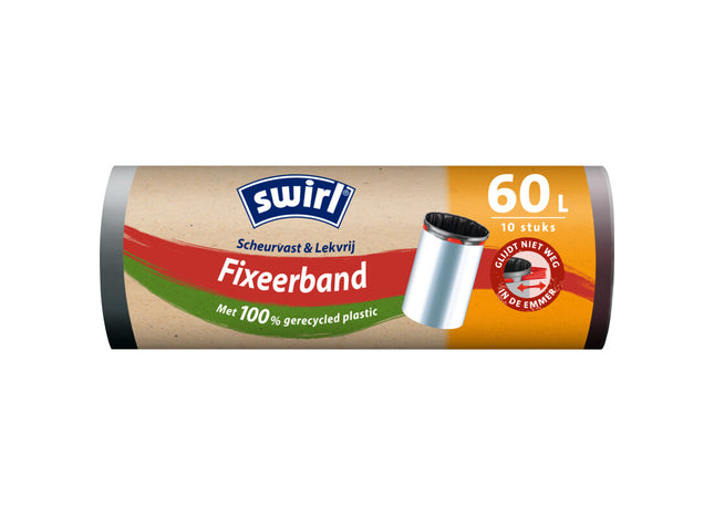 Swirl Afvalzakken fixeerband 60 liter