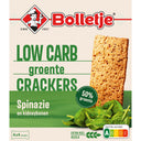 Bolletje 50% groente crackers spinazie