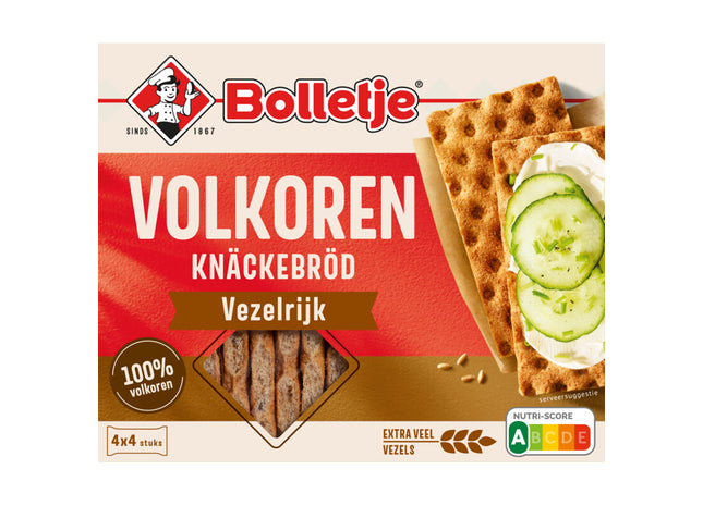 Bolletje Vezelrijk Knackebrod volkoren