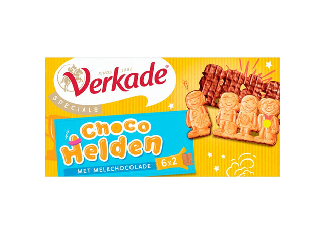 Verkade Choco helden met melkchocolade