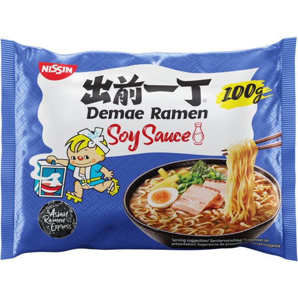 Nissin Demae ramen soy sauce