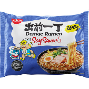 Nissin Demae ramen soy sauce