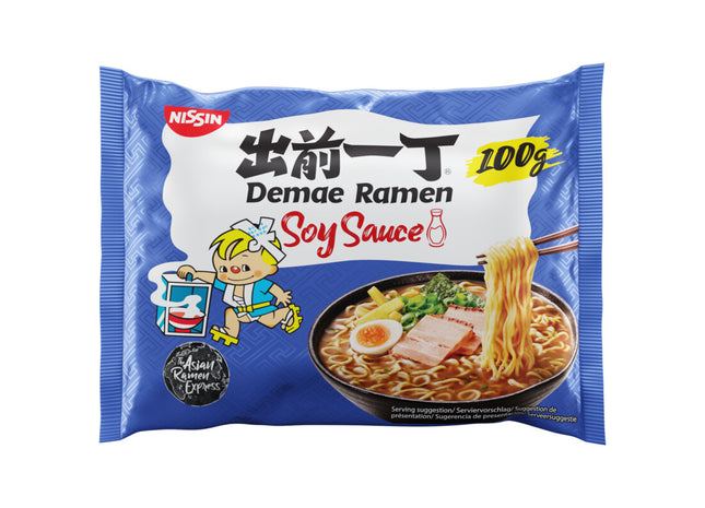 Nissin Demae ramen soy sauce