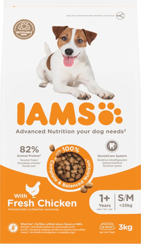 IAMS Adult mit frischem Huhn 1+ Jahre