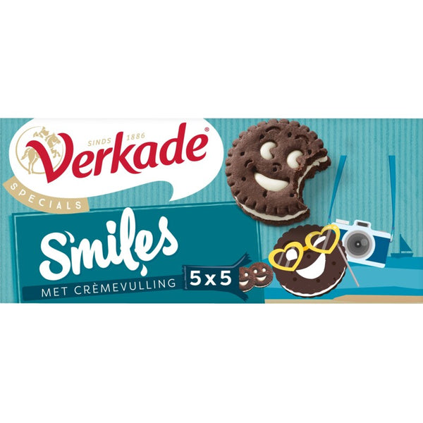 Verkade Smiles met crèmevulling