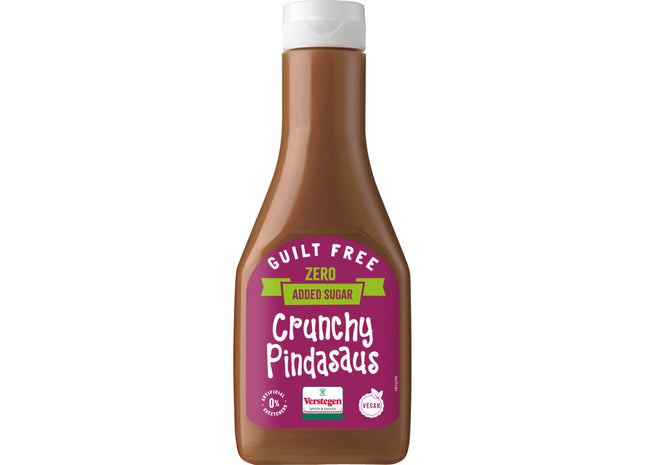 Verstegen Crunchy pindasaus zero added sugar