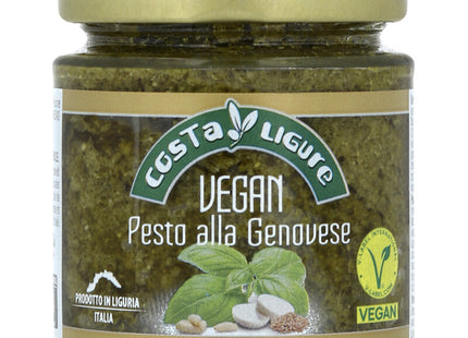 Costa Ligure Pesto genovese vegan mozzarisella
