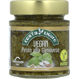 Costa Ligure Pesto genovese vegan mozzarisella