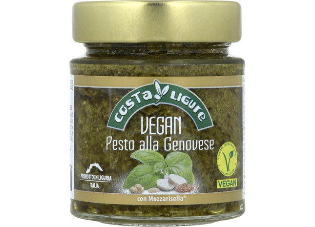 Costa Ligure Pesto genovese vegan mozzarisella