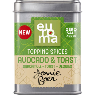 Euroma Topping avocado & toast by Jonnie Boer