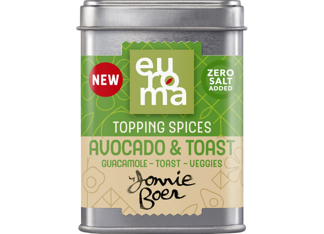 Euroma Topping avocado & toast by Jonnie Boer