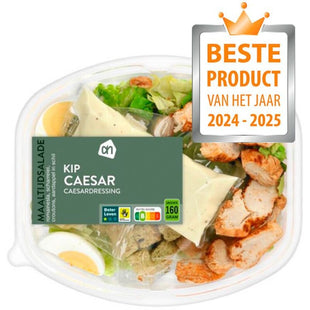 Maaltijdsalade kip caesar