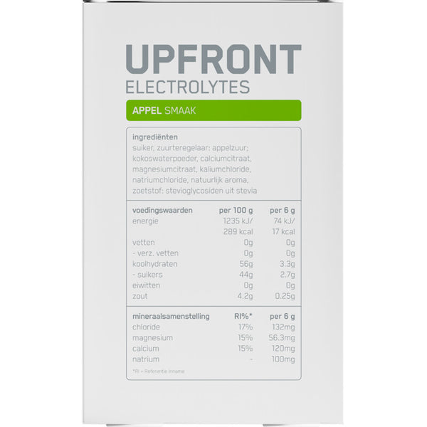 Upfront Elektrolytes appel smaak