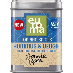Euroma Topping hummus & veggie by Jonnie Boer