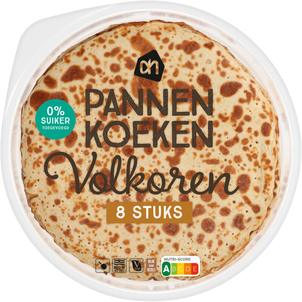 Wholemeal pancakes