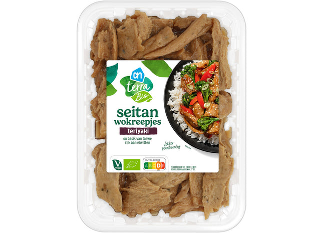 Terra Biologische seitan wokreepjes teriyaki