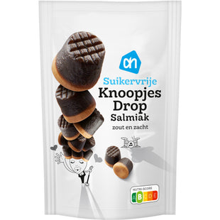 Knoopjesdrop salmiak suikervrij