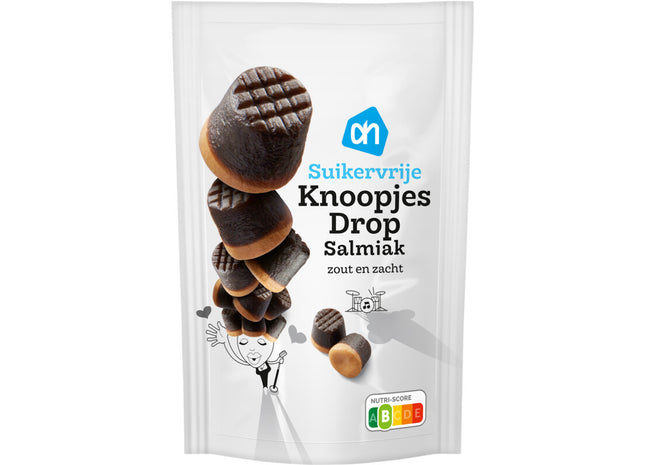 Knoopjesdrop salmiak suikervrij