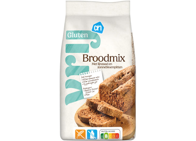 Glutenvrij Broodmix met lijnzaad & zonnebloempitten