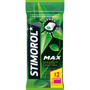 Stimorol Max spearmint 3-pack