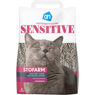 Kattenbakvulling sensitive schep&schoon