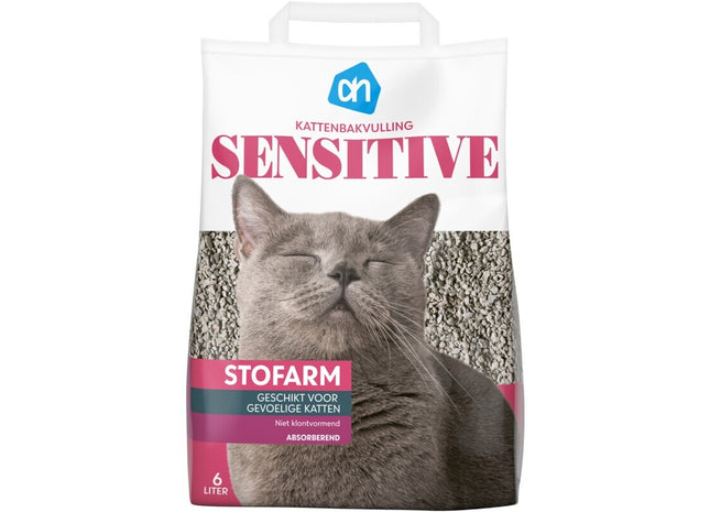 Kattenbakvulling sensitive schep&schoon