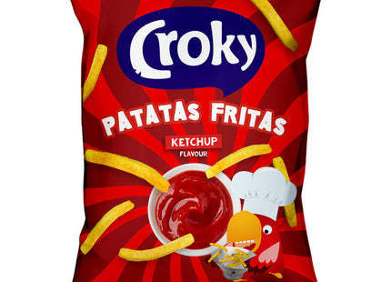 Croky Patatas fritas ketchup