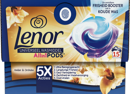Lenor Pods gouden orchidee wasmiddelcapsules