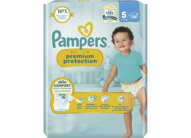 Pampers Premium protection luiers maat 5