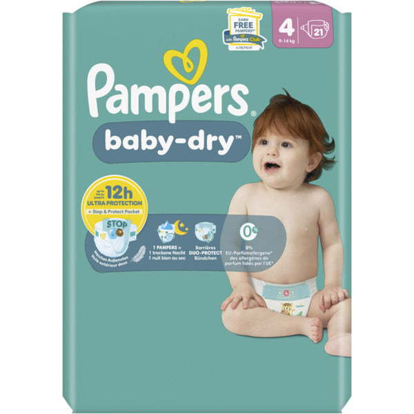 Pampers Baby-dry luiers maat 4