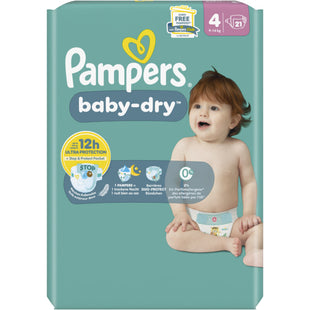 Pampers Baby-dry luiers maat 4