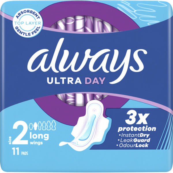 Always Ultra day long wings maandverband